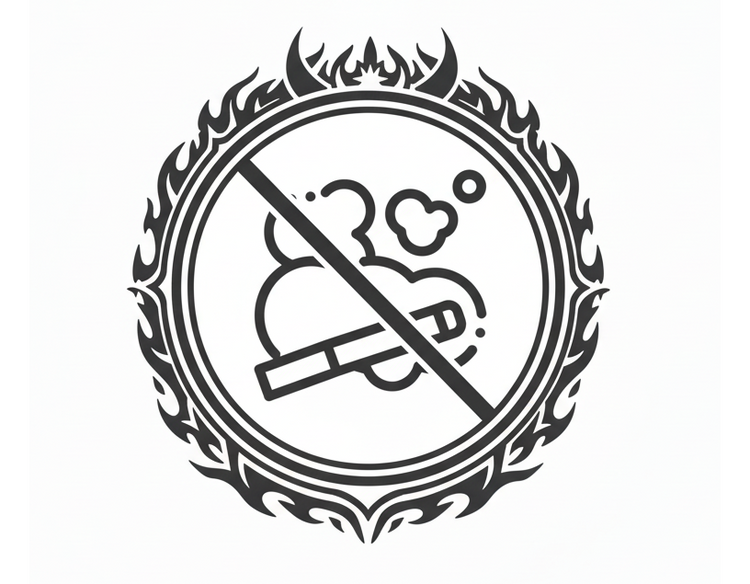 タバコ臭さなし